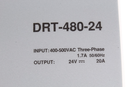 DRT-480-24 MEAN WELL FUENTE DE ALIMENTACIÓN