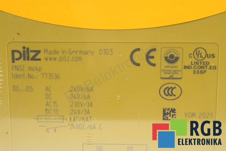 PNOZ MO4P 4N/O PILZ 773536