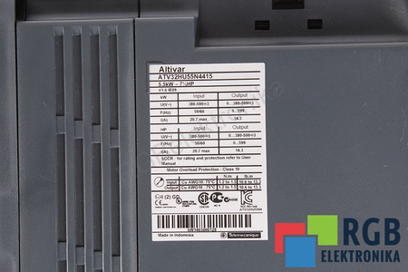 ATV320U55N4B SCHNEIDER ELECTRIC ALTIVAR 320