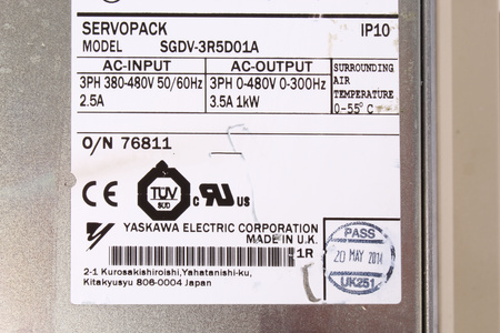 SGDV-3R5D01A YASKAWA