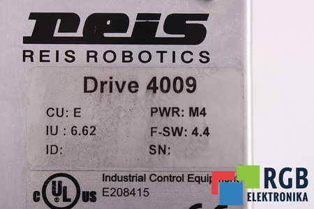 DRIVE 4009 REIS ROBOTICS ID.NR. 2138628