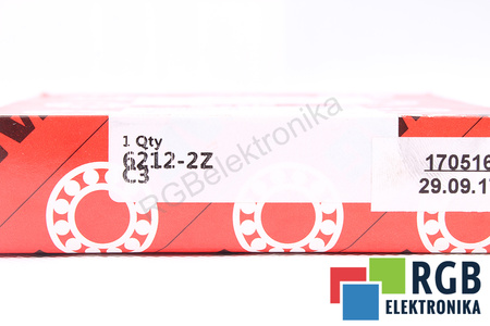 6212-2ZC3 FAG 13000OBR/MIN, 6300OBR/MIN, 60X110X22 55.3KN, 36KN RODAMIENTO