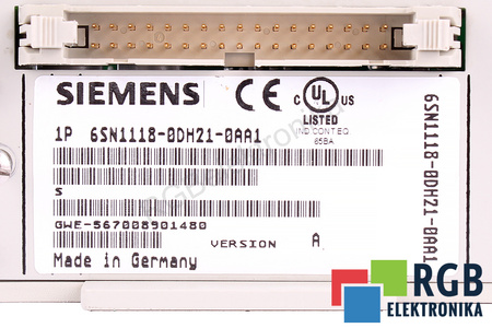 6SN1118-0DH21-0AA1 SIEMENS SIMODRIVE 611 PARA PIEZAS