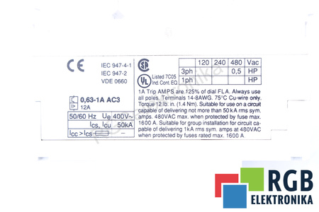 MS225 ABB DISYUNTOR DE MOTOR