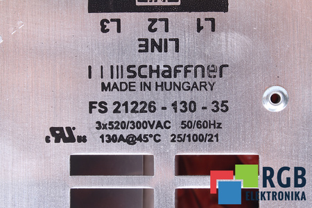 FS21226-130-35 SCHAFFNER FILTRO