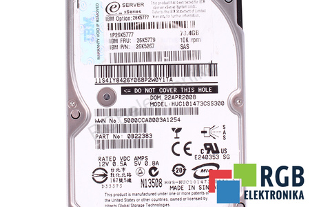 HUC101473CSS300 IBM 72GB 2.5"