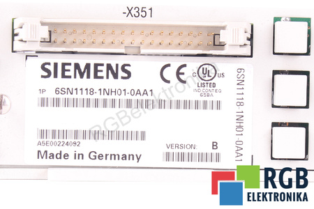6SN1118-1NH01-0AA1 SIEMENS VERSION B SIMODRIVE 611