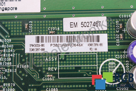 P3021AA9VU646K HP DL380G55160 PLACA BASE