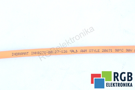 INK0271-00-27-126 INDRAMAT 5M CABLE