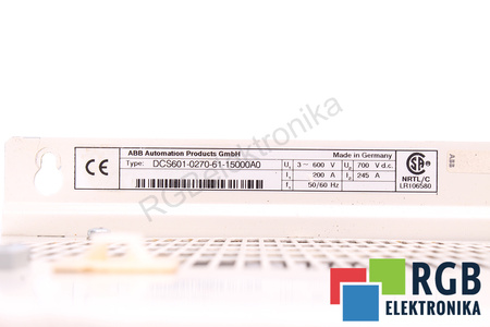 DCS601-0270-61-15000A0 ABB