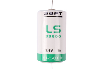 LS33600/CNA SAFT D R20 17000MAH, 3.6V, 33.5X61.5MM BATERÍA