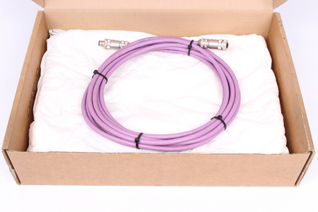 PROFIBUS 6M, 5PIN CABLE DE SEÑAL CON ENCHUFE MACHO Y HEMBRA