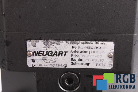 PL115S/M0 NEUGART ENGRANAJE