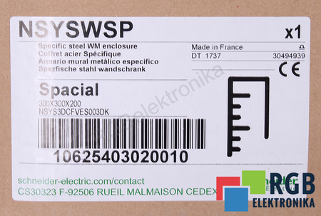 NSYS3DCFVES003DK SCHNEIDER ELECTRIC CAJA