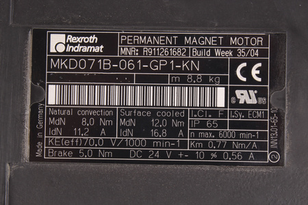 MKD071B-061-GP1-KN INDRAMAT R911261682