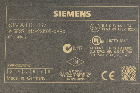 6ES7414-2XK05-0AB0 SIEMENS CPU 414-2 SIMATIC S7-400