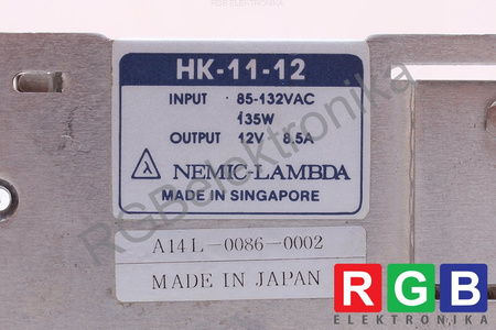 HK-11-12 A14L-0086-0002 NEMIC LAMBDA