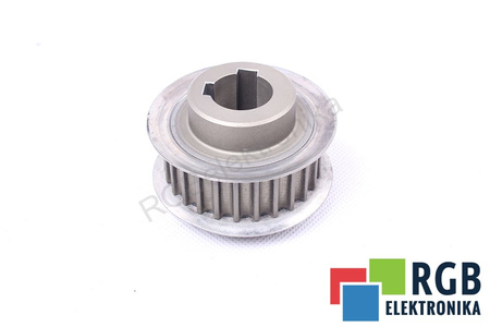 POLEA DENTADA 24X65X23MM Z=26 2 CHAVETERO 7X3MM