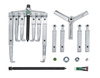 JUEGO DE EXTRACTORES UNIVERSALES DE 2 Y 3 GARRAS CON LONGITUD DE GANCHOS 150/300 MM K-2030-20 KUKKO