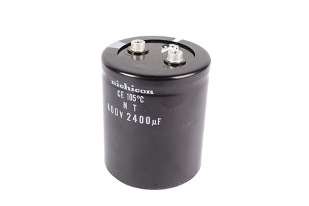 CONDENSADOR 400V 2400UF NICHICON 2400UF, 400V