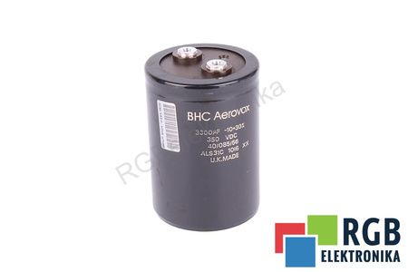 CONDENSADOR ALS31C AEROVOX 3300UF, 350V
