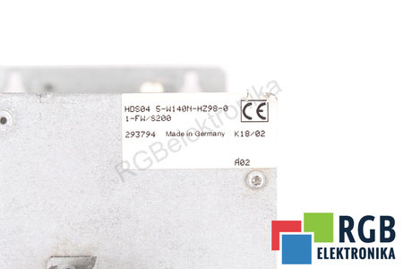 HDS04.5-W140N-HZ98-01-FW/S200 BOSCH REXROTH SIN CUBIERTA