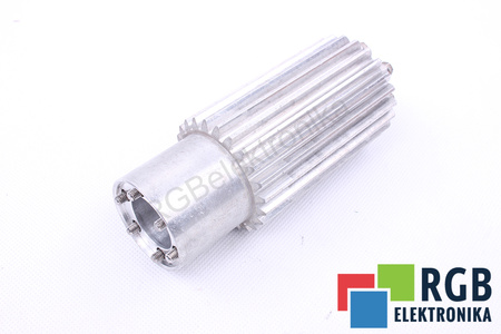 POLEA DENTADA 62X51MM CORREA 100MM EJE 28MM Z=23