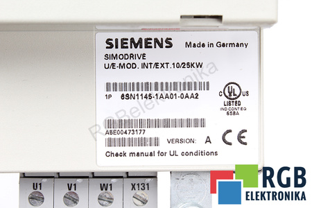 6SN1145-1AA01-0AA2 SIEMENS VERSION A SIMODRIVE 611