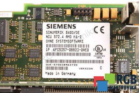 6FC5357-0BB23-0AE0 SIEMENS VERSION C AMD K6-2 SINUMERIK 840D/840DE NCU 572.4
