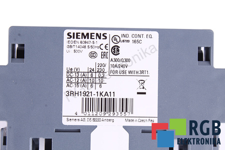 3RH1921-1KA11 SIEMENS SIRIUS CONTACTO AUXILIAR
