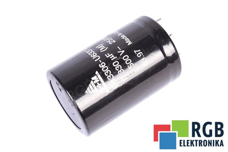 CONDENSADOR B43306-U6337-M1 S+M 330UF, 500V