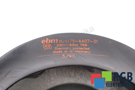 R2S175-AA07-31 EBM PAPST 175X175X60MM VENTILADOR
