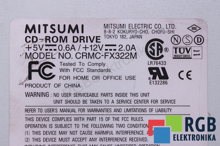 CRMC-FX322M MITSUMI 1070919420 BOSCH CD-ROM