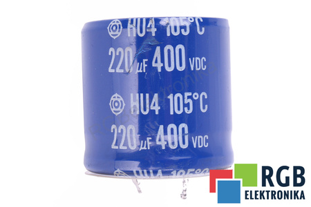 CONDENSADOR 220UF 400V HITACHI HU4