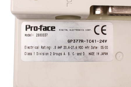 GP377R-TC41-24V PRO-FACE 2880037