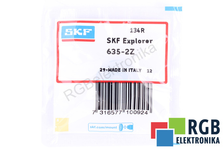 635-2Z SKF 5X19X6 5X19X6 2.34KN, 0.95KN RODAMIENTO