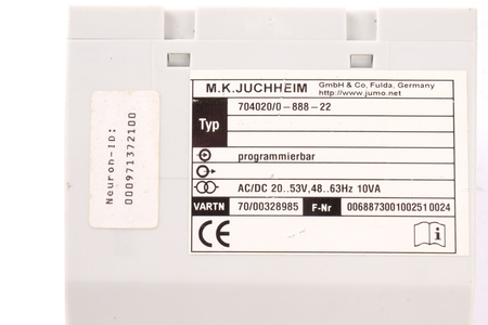 704020/0-888-22 JUMO MTRON4020