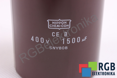 CONDENSADOR 5NY808 NIPPON 1500UF, 400VDC