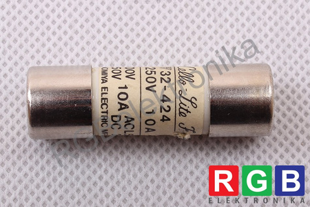 FUSIBLE PC132-424 UTSUNOMIYA ELECTRIC CELLO-LITE 10A, 250VDC, 500VAC, 50KA