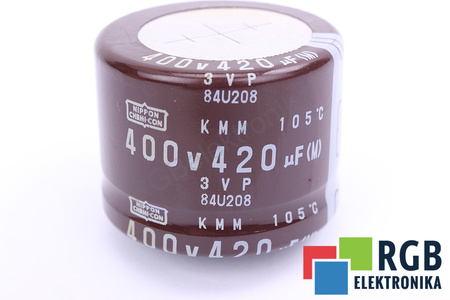 CONDENSADOR 420UF 400V NIPPON