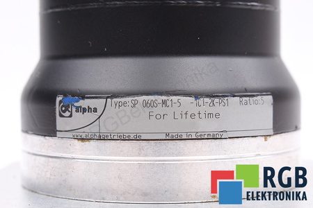 SP060S-MC1-5-1C1-2K-PS1 ALPHA GETRIEBEBAU I=5 ENGRANAJE