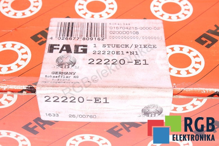 22220-E1 FAG 100X180X46 RODAMIENTO