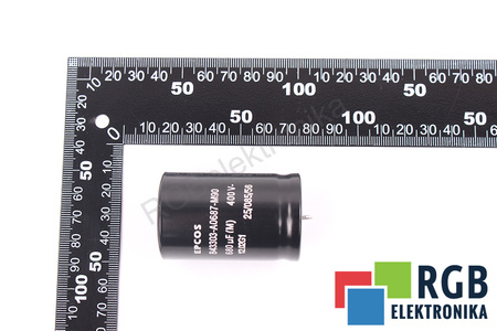 CONDENSADOR B43303-A0687-M90 EPCOS 680UF, 400VDC