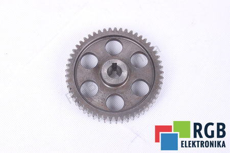 POLEA DENTADA 110X101MM CORREA 18MM EJE 13MM CHAVETERO 5X3MM Z=53