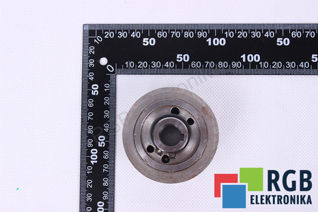 POLEA DENTADA 60X55MM CORREA 26MM EJE 15MM CHAVETERO 5X2MM Z=20