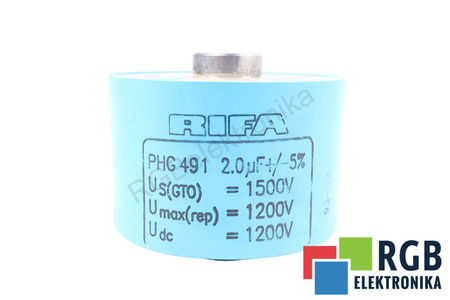 CONDENSADOR PHG491 RIFA 2UF, 1500V