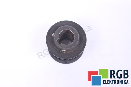 POLEA DENTADA 27X24MM CORREA 17MM EJE 12MM CHAVETERO 4X2MM Z=18