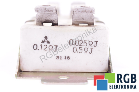 RESISTENCIA 0.12 OHM 0.025 OHM 0.5 OHM 0.12OHM 0.025OHM 0.5OHM