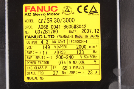 A06B-0041-B605#S042 FANUC
