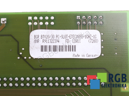 BGRBTV20/30 PC-SLOT-ETECM855-1GHZ-1G R911322394 REXROTH